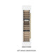ZLINE Autograph Edition 18 in. 9.0 cu. ft. Triple Zone 68 Bottle Left Hinge Column Wine Cooler in White Matte with Champagne Bronze Accents (RCWVLZ-WM-18-CB)