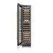 ZLINE Autograph Edition 18 in. 9.0 cu. ft. Triple Zone 68 Bottle Left Hinge Column Wine Cooler in White Matte with Polished Gold Accents (RCWVLZ-WM-18-G)