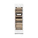 ZLINE Autograph Edition 24 in. 12.4 cu. ft. Triple Zone 100 Bottle Column Wine Cooler in White Matte and Champagne Bronze Accents (RCWVZ-WM-24-CB)