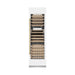 ZLINE Autograph Edition 24 in. 12.4 cu. ft. Triple Zone 100 Bottle Column Wine Cooler in White Matte and Polished Gold Accents (RCWVZ-WM-24-G)