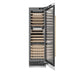 ZLINE Autograph Edition 24 in. 12.4 cu. ft. Triple Zone 100 Bottle Column Wine Cooler in White Matte and Polished Gold Accents (RCWVZ-WM-24-G)