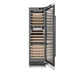 ZLINE Autograph Edition 24 in. 12.4 cu. ft. Triple Zone 100 Bottle Column Wine Cooler in White Matte and Matte Black Accents (RCWVZ-WM-24-MB)