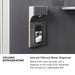 ZLINE Autograph Edition 30 in. 16.7 cu. ft. Panel Ready Column Refrigerator with Graphite Gray Interior and Champagne Bronze Accents (RBCRVZ-30-CB)