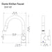 ZLINE DNT-KF-CB kitchen faucet