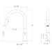 ZLINE GEM-KFS-CH kitchen faucet