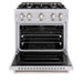 ZLINE 30 in. 4.2 cu. ft. Classic Gas Range with 4 Burner Cooktop and Convection Gas Oven in Stainless Steel (CGR30)