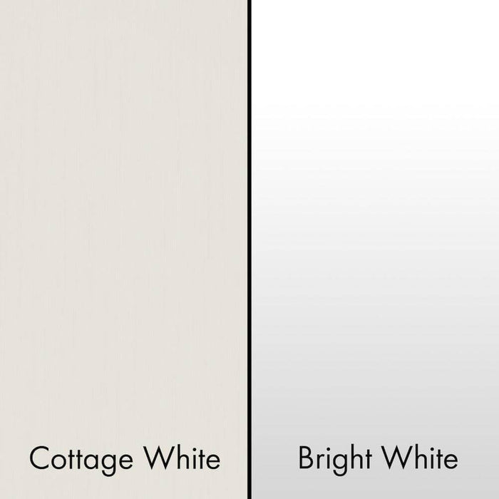 ZLINE 61 in. Smooth Bright White Wooden Chimney Extension for Ceilings up to 12 ft. (KBWW-E)