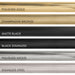 ZLINE Autograph Edition 36 in. 5.2 cu. ft. Paramount Dual Fuel Range with 6 Burner DuoPro™ Cooktop and Electric Convection Oven in Black Stainless Steel with Champagne Bronze Helix Handle and Accents (PSDRBZ-36-KCB)