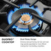 ZLINE 36 in. Paramount Gas Rangetop with 6 Burner DuoPro™ Cooktop in Stainless Steel (PSRT36)
