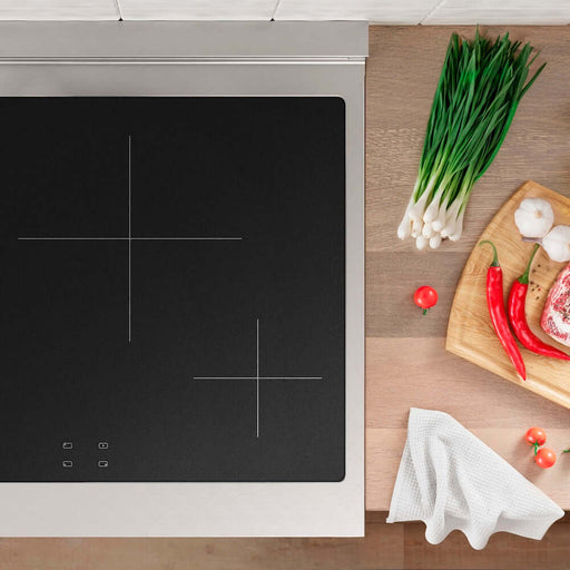 ZLINE Autograph Edition 30 in. 4.2 cu. ft. Paramount Induction Range with 4 Element Cooktop and Electric Convection Oven in Stainless Steel with Polished Gold Accents (SINRZ-30-G)