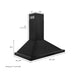 ZLINE BSKBN-36 range hood