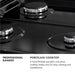 ZLINE 36 in. 4.6 cu. ft. Legacy Dual Fuel Range with 6 Burner Gas Cooktop and Electric Convection Oven in Stainless Steel (RA36)