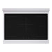 ZLINE Autograph Edition 36 in. 5.2 cu. ft. Paramount Induction Range with 5 Element Cooktop and Electric Convection Oven in Satin Stainless Steel with Black Matte Door and Polished Gold Accents (SINRSZ-BLM36-G)
