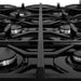 ZLINE 36 in. 4.6 cu. ft. Legacy Dual Fuel Range with 6 Burner Gas Cooktop and Electric Convection Oven in Stainless Steel (RA36)