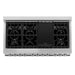 ZLINE 48 in. 6.0 cu. ft. Legacy Dual Fuel Range with 7 Burner Gas Cooktop and 2 Electric Ovens in Stainless Steel with Reversible Griddle (RA-GR-48)