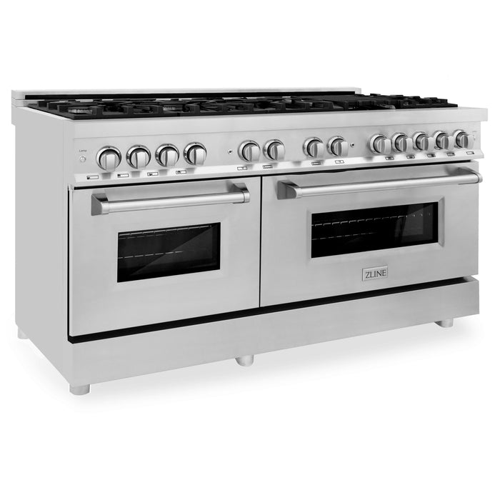 ZLINE Professional Stainless Steel Dual Fuel Range RA60
