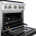 ZLINE 30 in. 4.2 cu. ft. Paramount Dual Fuel Range with 4 Burner DuoPro™ Cooktop and Electric Convection Oven with Black Matte Door (PSDR-BLM-30)