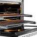 ZLINE 36 in. 5.2 cu. ft. Paramount Gas Range with 6 Burner DuoPro™ Cooktop and Convection Gas Oven with White Matte Door (PSGR-WM-36)