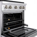 ZLINE 30 in. 4.2 cu. ft. Paramount Gas Range with 4 Burner DuoPro™ Cooktop and Convection Gas Oven in Stainless Steel (PSGR30)