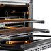 ZLINE 36 in. 5.2 cu. ft. Paramount Gas Range with 6 Burner DuoPro™ Cooktop and Convection Gas Oven in Stainless Steel (PSGR36)