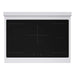 ZLINE 36 in. 5.2 cu. ft. Paramount Induction Range with 5 Element Cooktop and Electric Convection Oven in Stainless Steel with White Matte Door (SINR-WM-36)