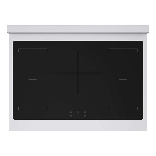 ZLINE Autograph Edition 36 in. 5.2 cu. ft. Paramount Induction Range with 5 Element Cooktop and Electric Convection Oven in Stainless Steel with Polished Gold Accents (SINRZ-36-G)
