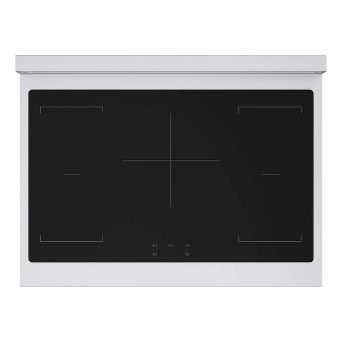 ZLINE Autograph Edition 36 in. 5.2 cu. ft. Paramount Induction Range with 5 Element Cooktop and Electric Convection Oven in Stainless Steel with Polished Gold Accents (SINRZ-36-G)