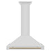 ZLINE Autograph Edition 36 in. Convertible Stainless Steel Range Hood with Stainless Steel Shell and Accents (KB4STZ-36)