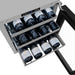 ZLINE 24 in. Touchstone Dual Zone 44 Bottle Wine Cooler with Black Matte Glass Door (RWDO-BLM-24)