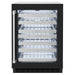 ZLINE 24 in. Touchstone Dual Zone 44 Bottle Wine Cooler with Black Matte Glass Door (RWDO-BLM-24)