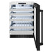 ZLINE 24 in. Touchstone Dual Zone 44 Bottle Wine Cooler with Black Stainless Steel Glass Door (RWDO-BS-24)