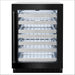 ZLINE 24 in. Touchstone Dual Zone 44 Bottle Wine Cooler with Black Stainless Steel Glass Door (RWDO-BS-24)