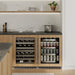 ZLINE 24 in. Touchstone Dual Zone 44 Bottle Wine Cooler with Panel Ready Glass Door (RWDPO-24)