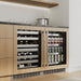 ZLINE 24 in. Touchstone Dual Zone 44 Bottle Wine Cooler with Panel Ready Glass Door (RWDPO-24)