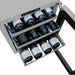 ZLINE 24 in. Touchstone Dual Zone 44 Bottle Wine Cooler with Satin Stainless Steel Glass Door (RWDO-SN-24)