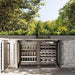 ZLINE 24 in. Touchstone Dual Zone 44 Bottle Wine Cooler with Stainless Steel Glass Door (RWDO-GS-24)