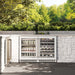 ZLINE 24 in. Touchstone Dual Zone 44 Bottle Wine Cooler with White Matte Glass Door (RWDO-WM-24)