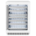 ZLINE 24 in. Touchstone Dual Zone 44 Bottle Wine Cooler with White Matte Glass Door (RWDO-WM-24)