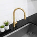 ZLINE Palisades Pull Down Single Handle Kitchen Faucet in Champagne Bronze (RBCN1-KF-CB)