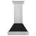 ZLINE 8654SNX-BLM-30 range hood