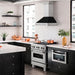 ZLINE 8654SNX-BLM-30 range hood