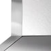 ZLINE Designer Series Ducted Wall Mount Range Hood in Satin Stainless Steel with Mirror Accents and Size Options (655MR)