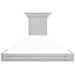 ZLINE 48 in. Satin Stainless Steel Wall Mount Range Hood with Colored Shell and Stainless Steel Handle (8654SNX-48)