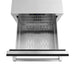 ZLINE 24 in. Touchstone 168 Can Outdoor-Rated Dual Refrigerator Drawer with Black Matte Doors (RDSO-BLM-24)