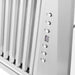 ZLINE 58 in. Ducted Wall Mount Range Hood Insert in Stainless Steel (698-58)