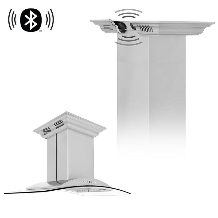 ZLINE GL9ICRN-BT-36 range hood