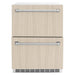 ZLINE 24 in. Touchstone 168 Can Outdoor-Rated Dual Refrigerator Drawer with Panel-Ready Doors (RDSPO-24)
