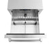 ZLINE 24 in. Touchstone 168 Can Outdoor-Rated Dual Refrigerator Drawer with Stainless Steel Doors (RDSO-ST-24)