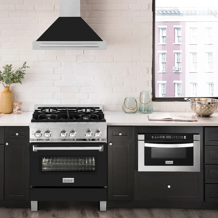 ZLINE KB4SNX-BLM-30 range hood