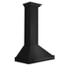 ZLINE Convertible Black Stainless Steel Wall Mount Range Hood with Black Stainless Steel Handle (BSKB4X)